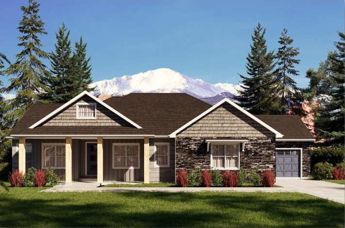 Oxford Front View Drop Shado - New Homes
